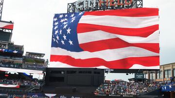 General View during the game New York City vs Atlas, corresponding to the group stage of the Leagues Cup 2023, at Citi Field Stadium, on July 23, 2023.
<br><br>
Vista general durante el partido New York City vs Atlas, correspondiente a la fase de grupos de la Leagues Cup 2023, en el Estadio Citi Field, el 23 de Julio de 2023.