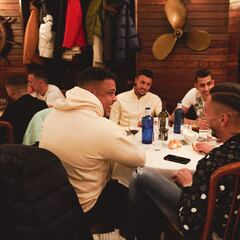 Ronaldo Nazário come con la plantilla del Pucela