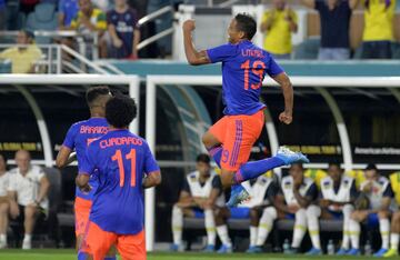 Brasil y Colombia empataron 2-2 en el Hard Rock Stadium. Luis Fernando Muriel anotó doblete, Neymar y Casemiro marcaron para el rival.