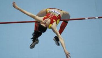 Ruth Beitia abrió la temporada con 1,93 y un quinto puesto