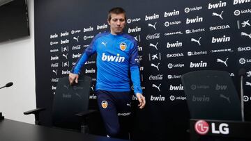 Albert Celades, entrenador del Valencia. 