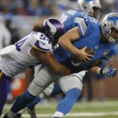 Los Vikings maltratan a Stafford en una remontada implacable