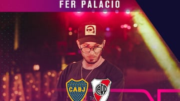 ¿Quién es Fer Palacio, el DJ que le puso música al Superclásico entre Boca y River?