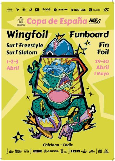 La Spain Wing Foil League arranca en Chiclana