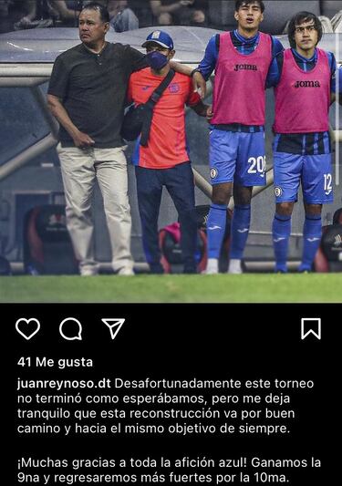 Juan Reynoso: ‘’Regresaremos más fuertes por ‘la Décima’’