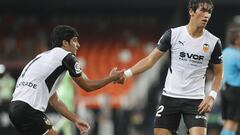 25/09/21 PARTIDO PRIMERA DIVISION
 VALENCIA CF - ATHLETIC DE BILBAO
 GONZALO GUEDES JESUS VAZQUEZ 
 
 