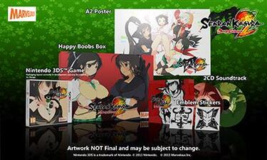 Senran Kagura 2 tiene una alfombrilla 3D de pechos