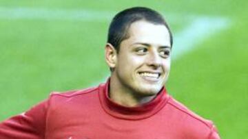 El Madrid, atento a Chicharito, según la prensa inglesa