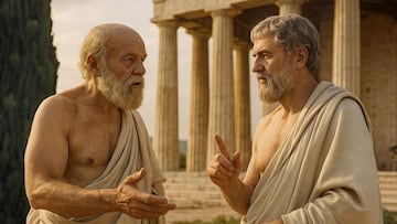 platon aristoteles antigua grecia ia inteligencia artificial chatgpt