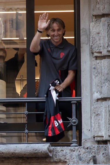 Luka Modric, nuevo jugador del AC Milan.