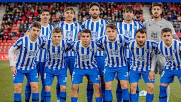 Alineaci&oacute;n de lM&aacute;laga en Miranda.