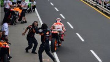 Suppo reconoce que el error fue del equipo Repsol-Honda