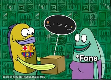 Los memes se ceban con Flick tras la derrota del Barcelona ante Las Palmas