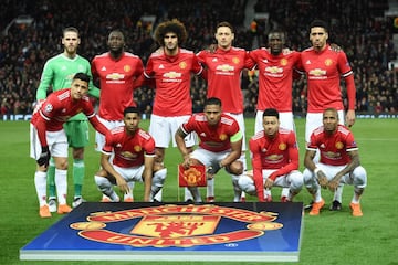 Equipo del Manchester United.