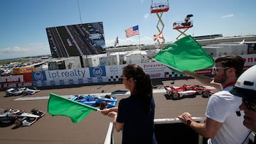 La IndyCar se pone en marcha con unos test colectivos