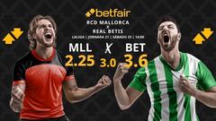 RCD Mallorca vs. Real Betis: horario, dónde ver, pronósticos y clasificación