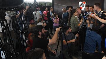 Armani: "Vine a River para pelear torneos y ganar títulos"