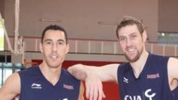 <b>LA CONEXIÓN ARGENTINA. </b>Pablo Prigioni y Andrés Nocioni vuelven a estar juntos en Vitoria. 'El Chapu' regresa al Buesa ocho años después.