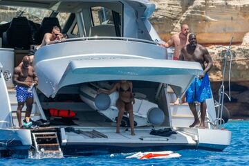 El ex pivot de los Orlando Magic, Los ?ngeles Lakers o Miami Heat entre otros equipos se encuentra en Formentera junto con su familia disfrutando del verano.