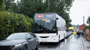 La odisea del maillot amarillo para llegar a Lauwin-Planque