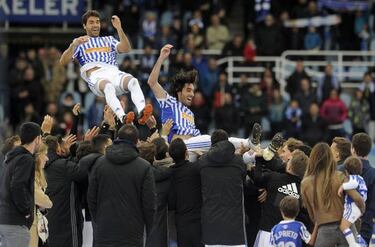 Xabi Prieto "proud and privileged" for a lifetime's service with Real Sociedad