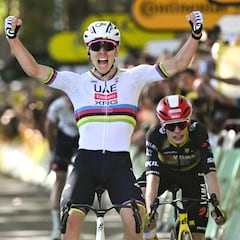 Pogacar se pone a 100