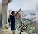 El TikTok viral de Cesc: "¡Buenos días vecinos!" "¡Que te jod...!"