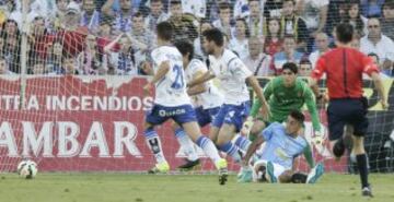 Viera marcó el 0-1.