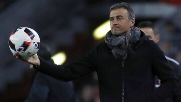 Tirón de orejas de Luis Enrique: "No estuvimos atentos en su gol"