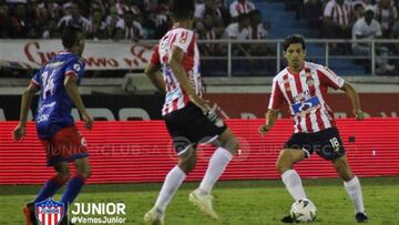 Matías Fernández sorprendió con presencia en triunfo de Junior