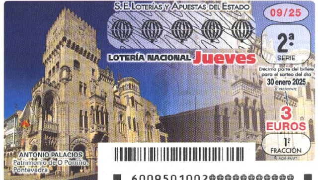 Lotería Nacional: comprobar los resultados del sorteo de hoy, jueves 30 de enero