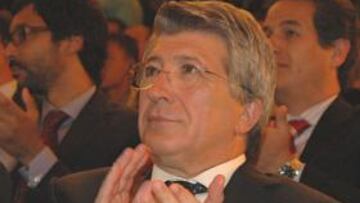 Enrique Cerezo, presidente del Atlético de Madrid