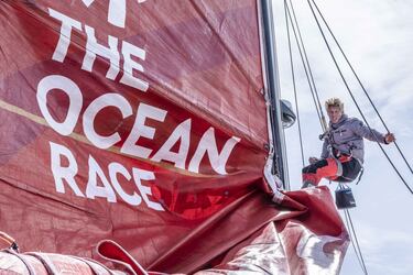 Una The Ocean Race VO65 Sprint con acento español