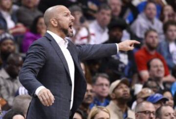 El entrenador de los Nets, Jason Kidd, volvió a Dallas.