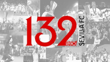 El Sevilla cumple 132 años.
