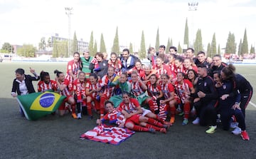 Atlético Femenino crowned Liga Iberdrola champions