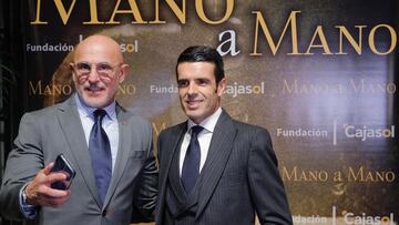 De la Fuente y Emilio de Justo, en Sevilla.