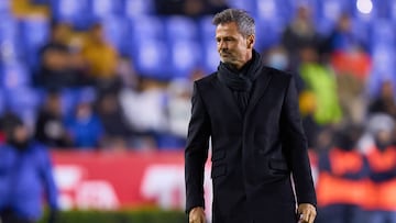  Diego Cocca head coach of Tigres during the game Tigres UANL vs Guadalajara, corresponding to Group B of the Sky Cup 2022, at Universitario Stadium, on December 22, 2022.

<br><br>

 Diego Cocca Director Tecnico de Tigres  durante el partido Tigres UANL vs Guadalajara, correspondiente al Grupo B de la Copa Sky 2022, en el Estadio Universitario, el 22 de Diciembre de 2022.