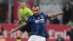 Vidal y Alexis se van con un punto del Giuseppe Meazza