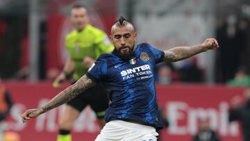 Vidal y Alexis se van con un punto del Giuseppe Meazza