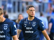 Lucas Ocampos of Monterrey during the match between Monterrey and New York Red Bulls as part of Phase One of the Leagues Cup 2025 at TQL Stadium on August 03, 2024 in Cincinnati, Ohio, United States.