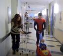 Elenco de Spider-Man: Far From Home fue un hospital de niños