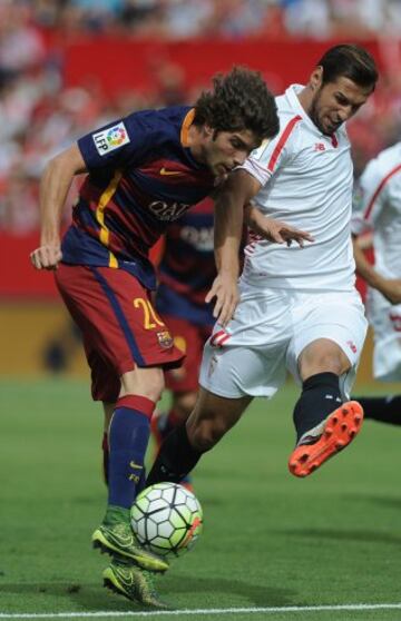 Sergi Roberto y Krychowiak.