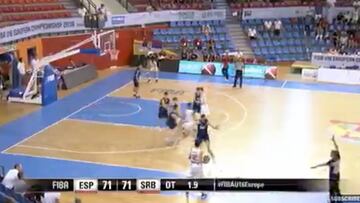 71-71 a falta de 1'' y sucedió lo inverosímil: pocas veces se vio algo así en el baloncesto