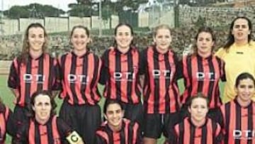 <b>ILUSIONADAS. </b>El DTI-Estudiantes dará mucho que hablar en la Superliga en próximas temporadas.