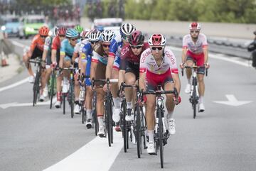 Escapada de 21 corredores durante la 8ª etapa de la Vuelta a España 
