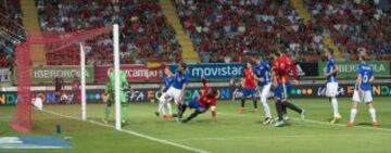 Diego Costa marca el 1-0.