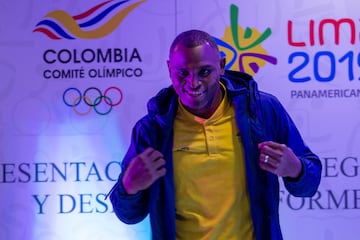 Así fue la presentación de los uniformes que vestirán los deportistas que conforman la delegación colombiana en los Panamericanos de Lima 2019. 