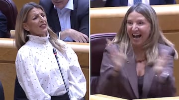 El lapsus viral de Yolanda Díaz en el Senado que puso en pie a toda la bancada del PP
