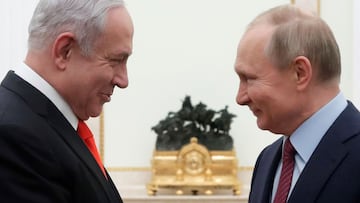 Tensa conversación entre Putin y Netanyahu por las “posturas rusas contra Israel”